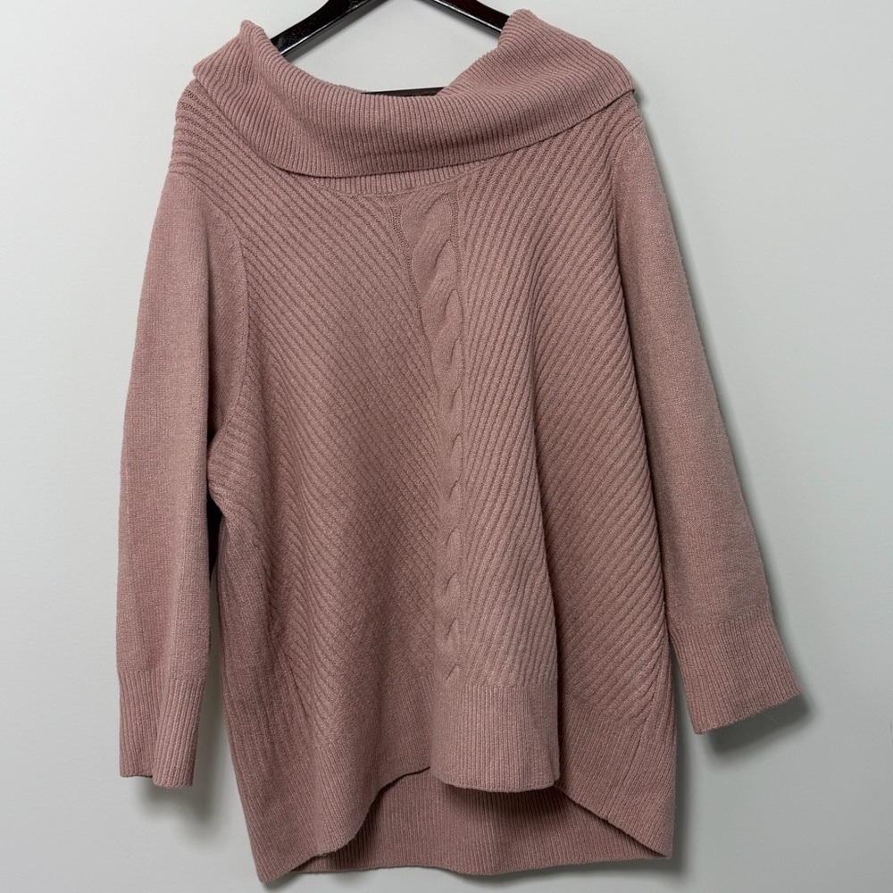 DESIGN HISTORY Cowl Neck Sweater